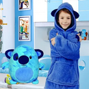 Casaco com capuz infantil