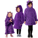 Casaco com capuz infantil