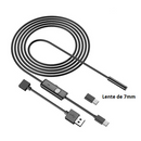 Câmera endoscópica Android 3 em 1