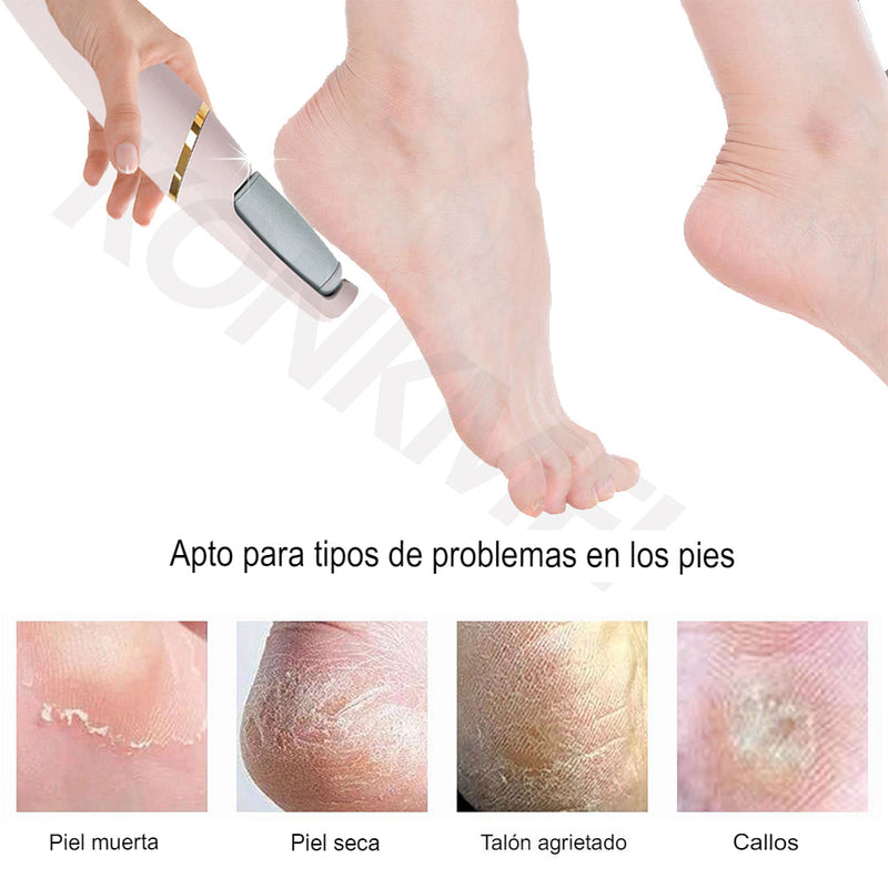Dispositivo de calor elétrico e remoção de pele morta.