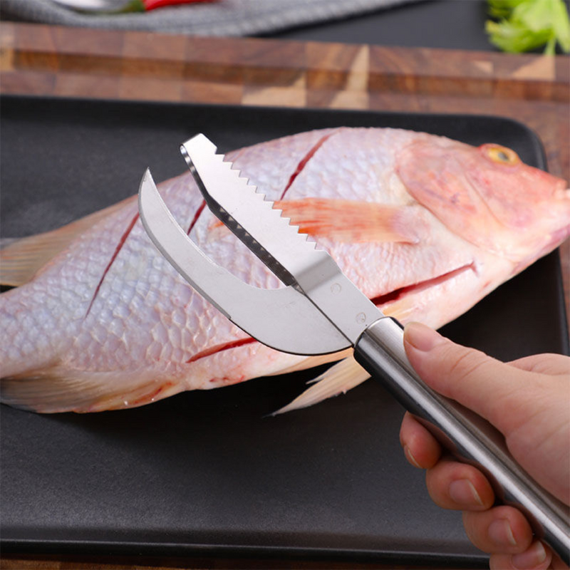MaxiTrim Fish Scaler: Escama, corta e limpa 