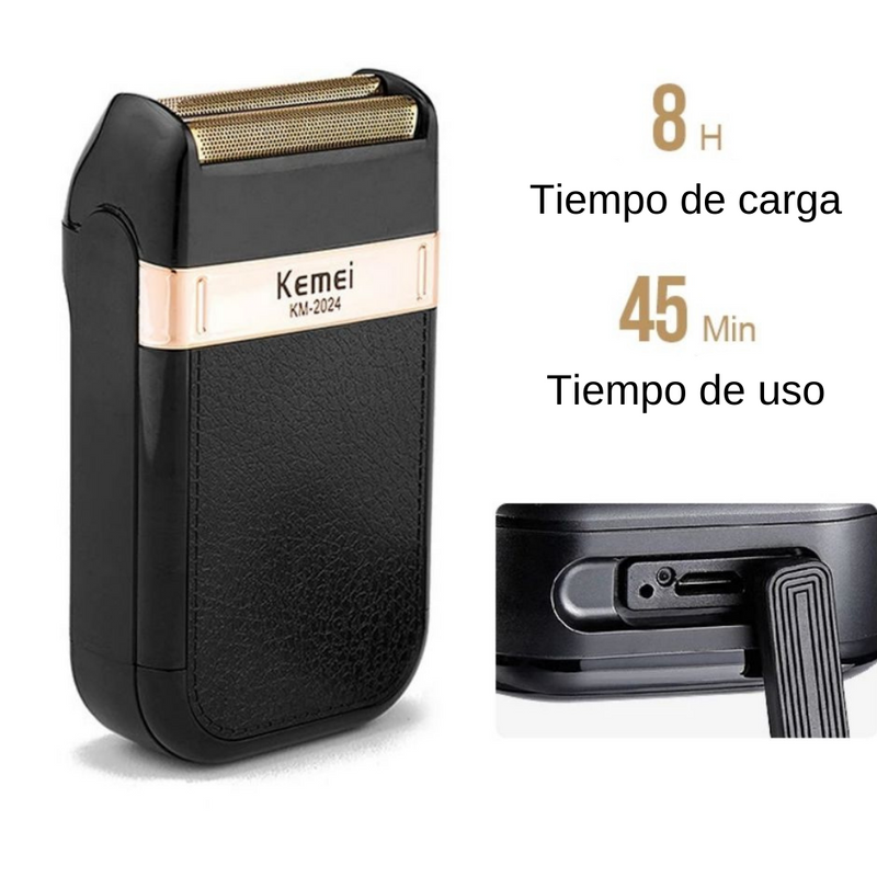 Barbeador elétrico sem fio à prova d'água