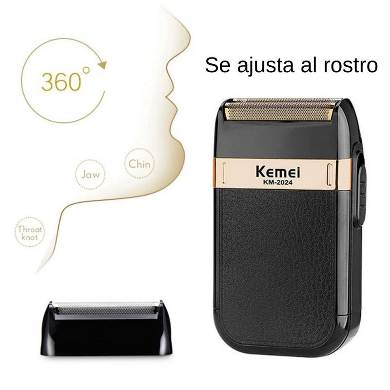 Barbeador elétrico sem fio à prova d'água