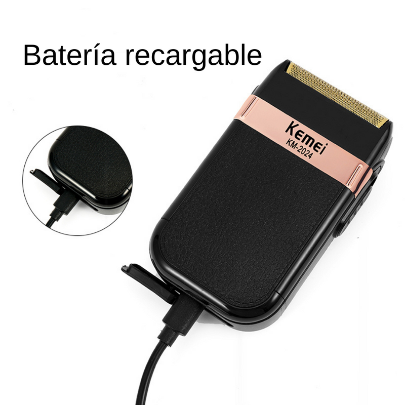 Barbeador elétrico sem fio à prova d'água