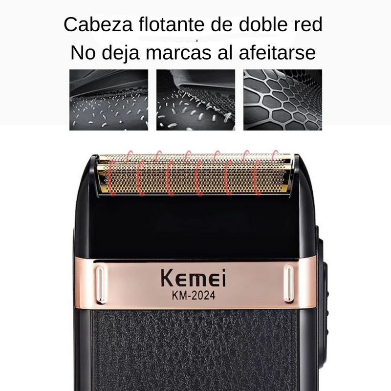 Barbeador elétrico sem fio à prova d'água