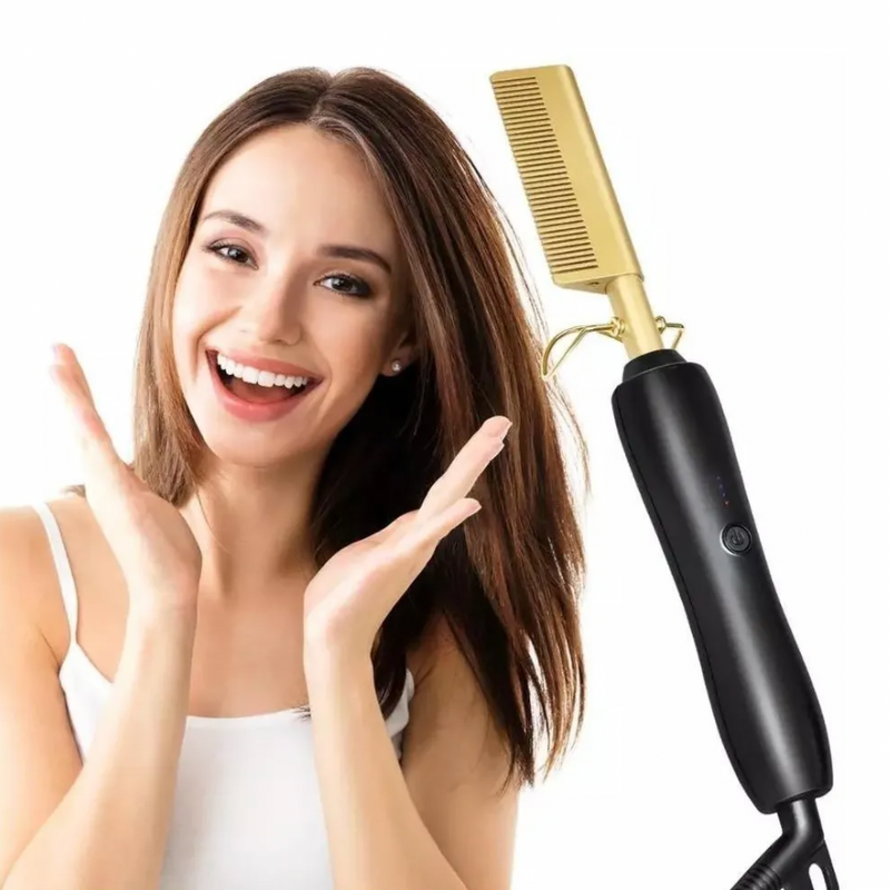Penteie, alise ou enrole seu cabelo - GoldenComb