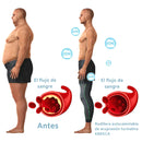 RodiCupression™ - Joelheira de acupressão com turmalina autoaquecida 