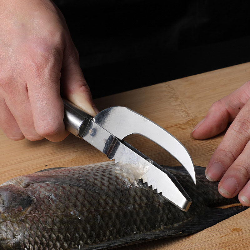 MaxiTrim Fish Scaler: Escama, corta e limpa 