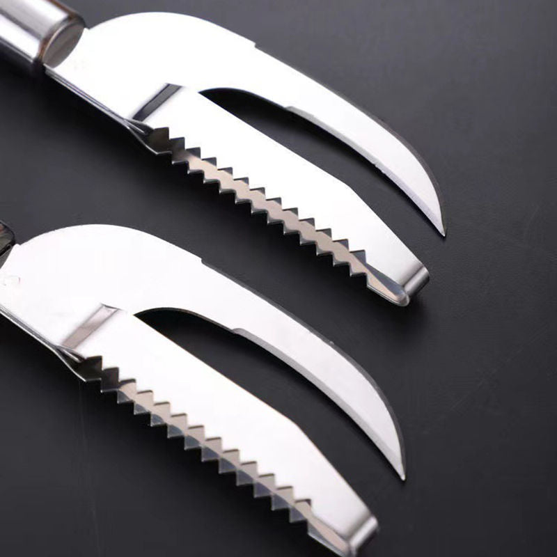 MaxiTrim Fish Scaler: Escama, corta e limpa 