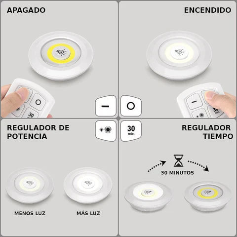 Luzes LED sem fio EcoLight™