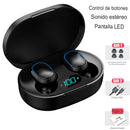 Fones de ouvido sem fio Bluetooth à prova d'água para smartphones.