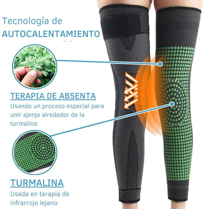RodiCupression™ - Joelheira de acupressão com turmalina autoaquecida 