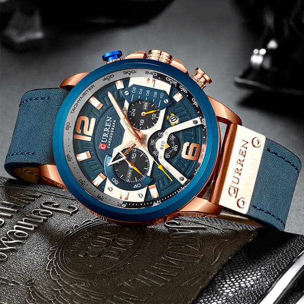 RELÓGIO AZUL CURREN LEGEND 