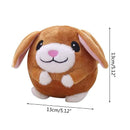 Pelúcia inflável - Pelúcia inflável interativa, recarregável e musical