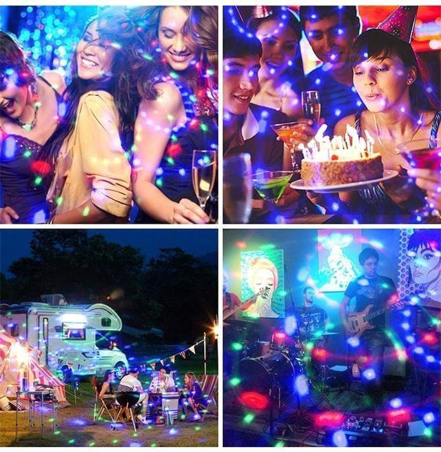 Lâmpada giratória DiscoFest