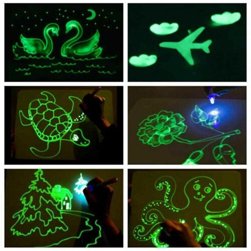 Quadro negro educativo luminoso mágico - MagicLight 
