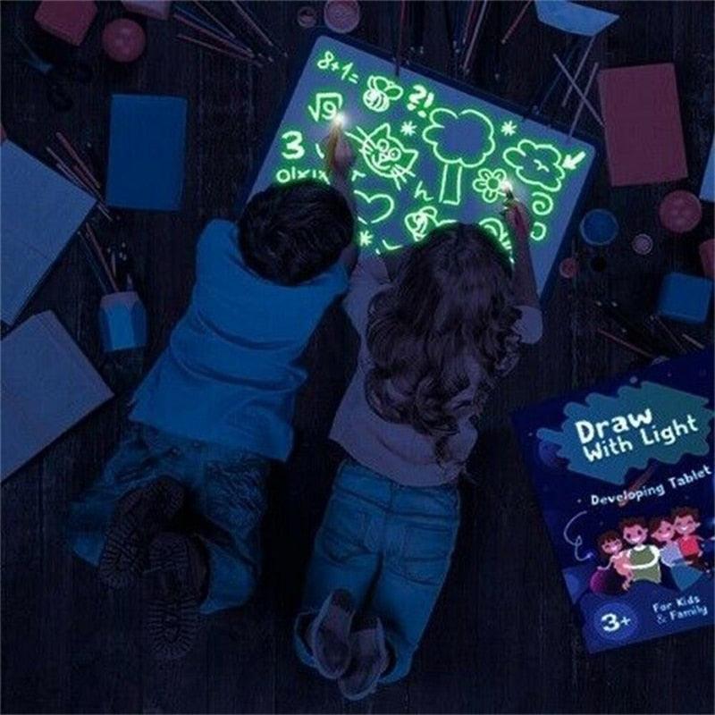 Quadro negro educativo luminoso mágico - MagicLight 