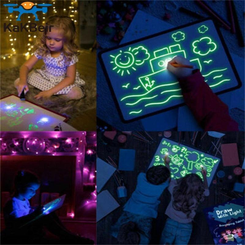 Quadro negro educativo luminoso mágico - MagicLight 