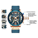 RELÓGIO AZUL CURREN LEGEND 