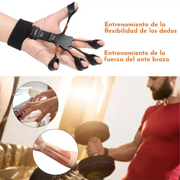 Exercitador de antebraço e dedos